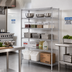 Thumbnail image #2 for Eagle Group 5-Tier Add-On Wire Shelving Unit, 48W x 21D x 74H, Stainless Steel Finish