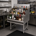 Thumbnail image #3 for Advance Tabco LD-1824 5-Step Freestanding Stainless Steel Liquor Bottle Display Unit