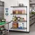Thumbnail image #2 for Metro Super Adjustable Super Erecta 4-Shelf Add-On Wire Shelving Unit, 30W x 24D x 63H, Chrome Plated