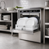Thumbnail image #2 for Jet-Tech F-18DP High-Temp Undercounter Dishwasher with Built-In Booster