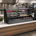 Thumbnail image #2 for Structural Concepts Fusion® 52-Inch High Countertop Refrigerated Self-Service Display Case, Flat Profile, Remote DX, 75-3/8 Inch W