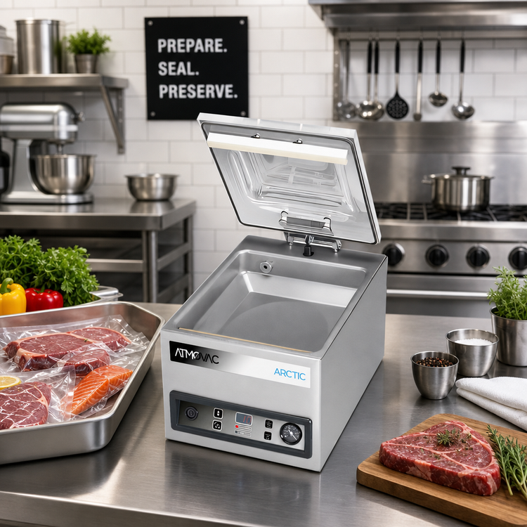 Product image #2 for ATMOVAC Arctic11 Countertop Single Chamber Vacuum Packaging Machine with 11-Inch Seal Bar