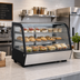 Thumbnail image #2 for Full-Service Countertop Refrigerated Display Case, 34-Inch, 5.65 Cu. Ft., Curved Glass Front, Sliding Rear Doors