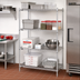 Thumbnail image #2 for Metro Super Erecta 4-Shelf Chrome Plated Wire Shelving Starter Unit, 30