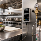 Thumbnail image #2 for Krowne KLD-DM CO2 Leak Safety Gas Monitor with Data Output Module, Quick Connect