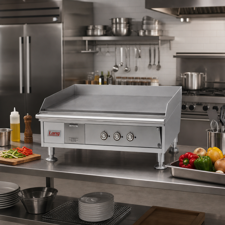 Product image #2 for Lang Marine Heavy Duty 24-Inch Countertop Electric Griddle