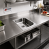 Thumbnail image #2 for Eagle Group Seamless Weld-In Single-Compartment Sink, 10