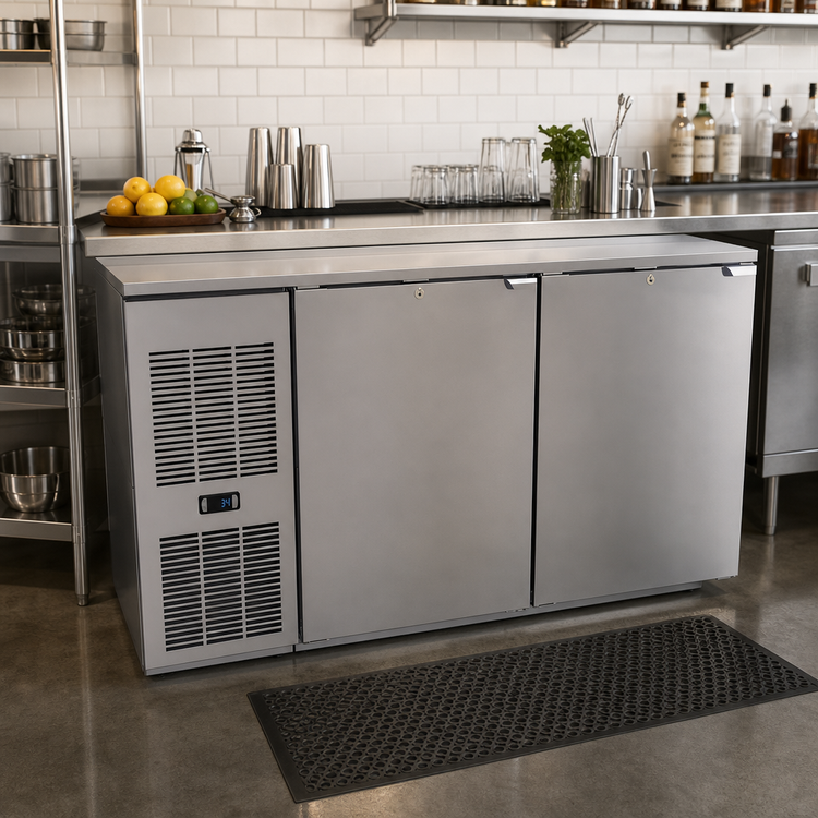 Product image #2 for Glastender C1FL52-UC 52-Inch Two-Section One-Zone Front-Serviced Undercounter Cooler with Stainless Steel Top