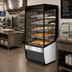 Thumbnail image #2 for Federal Industries Vision Series Heated Self-Serve High Profile Hot Food Merchandiser with 4 Heated Shelves, 24 x 33 x 78 Inches, Square Ends