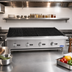 Thumbnail image #3 for CookRite 48-Inch Heavy Duty 4-Burner Radiant Natural Gas Countertop Charbroiler