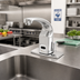 Thumbnail image #2 for T&S Brass ChekPoint Above Deck Touchless Electronic Faucet with 4-Inch Centers Deck Plate