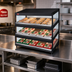 Thumbnail image #2 for Hatco Glo-Ray 36-Inch Countertop Pass-Through Merchandising Warmer with 3-Tier Slanted Shelves