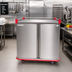 Thumbnail image #2 for Carter-Hoffmann Performance Series Enclosed Patient Tray Cart, Two-Door, Stainless Steel, 20-Tray Capacity