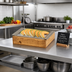 Thumbnail image #2 for Madera Rectangular Cold Concept Base with Cold Pack and Liner, Rustic Pine