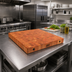 Thumbnail image #2 for Boos Block American Cherry End Grain Island Countertop, 24 x 25 x 4 Inches, Cream With Beeswax Finish