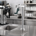 Thumbnail image #2 for Krowne Royal Series Deck Mount Push-Back Pitcher & Glass Filler, 12-Inch Spout