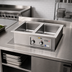 Thumbnail image #2 for Wells Top-Mount Built-In Electric Hot Food Well with Auto-Fill and Thermostatic Controls