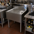 Thumbnail image #3 for BK Resources UB4-18-DB36 Freestanding Stainless Steel Underbar Drain Board, 36 Inch x 18 Inch