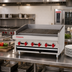 Thumbnail image #3 for American Range ADJ-48 48-Inch Countertop 8-Burner Adjustable Radiant Gas Charbroiler