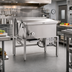 Thumbnail image #2 for Legion Combi-Pan Electric Power-Tilt Tilting Skillet, 27.4 Gallon, Open Frame