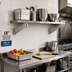 Thumbnail image #2 for 18-Inch Stainless Steel Double Knob Shelf Bracket for Cantilevered Shelving, 465 lb Capacity