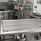 Thumbnail image #2 for Metro Super Erecta 1860NS 60" x 18" Type 304 Stainless Steel Open Wire Shelf, 600-lb. Capacity