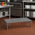 Thumbnail image #2 for Lifetime Tough ES2072 Tubular Stainless Steel Dunnage Rack, 72 x 20 x 12 Inches
