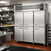 Thumbnail image #2 for Turbo Air PRO Series Pass-Thru Heated Holding Cabinet, 3-Section, 12 Self-Closing Half-Solid Doors, 78.1 Cu. Ft.