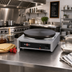 Thumbnail image #2 for Krampouz Single Countertop Gas Crepe Maker with 15-3/4 Inch Cast Iron Griddle