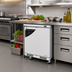 Thumbnail image #2 for Turbo Air Super Deluxe 27-1/2-Inch One-Section Undercounter Refrigerator, Solid Door, 6.5 Cu. Ft.
