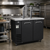 Thumbnail image #2 for Kelvinator Commercial 2-Door 2-Tower Draft Beer Dispenser, 49-Inch, 12.5 Cu. Ft.