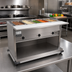 Thumbnail image #2 for Spec-Master Portable 5-Well Electric Hot Food Table with Cutting Board