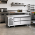 Thumbnail image #2 for Vulcan 48-Inch Self-Contained Refrigerated Base with 2 Drawers and Flat Top