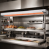 Thumbnail image #2 for Nemco 6155-36-SL-240 36-Inch Single Lighted Remote-Controlled Infrared Strip Heater, 240V