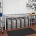 Thumbnail image #3 for New Age Aluminum Top Shelf Keg Shelf, 54 Inches W x 34 Inches D, 8-10 Keg Capacity