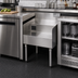 Thumbnail image #2 for Eagle 2200 Series 18-Inch Wide Double Step-Down Underbar Blender Station Add-On Unit