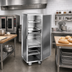 Thumbnail image #2 for Channel Manufacturing Fully Enclosed Aluminum End-Load Bun Pan Rack with Solid Doors, 40 Pan Capacity