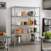 Thumbnail image #2 for Metro Super Erecta 60-Inch x 18-Inch x 63-Inch Stationary Starter Wire Shelving Unit, 4 Shelves