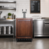 Thumbnail image #2 for Summit Commercial SBC7BRSIF 24-Inch Wide Dual-Tap Convertible Beer Kegerator