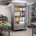 Thumbnail image #3 for KoolMore 29-Inch One-Door Reach-In Refrigerator, 23 Cu. Ft., Bottom-Mounted Compressor, Stainless Steel