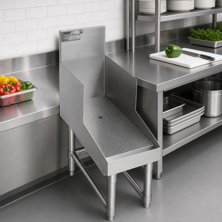 Product image #2 for Spec-Bar 18-Inch x 24-Inch Recessed Workboard with Perforated Insert and Drain