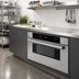 Thumbnail image #2 for Summit Commercial 30-Inch Built-In Drawer Microwave Oven, 1.2 Cu. Ft., Black Stainless Steel Door