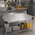Thumbnail image #2 for Quantum 42-Inch x 24-Inch 304 Stainless Steel Solid Shelf with Marine Edge