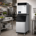 Thumbnail image #2 for True Ice Series Self-Contained Air-Cooled Half Dice Cube Ice Maker, 640 lb/Day, 22-Inch Wide