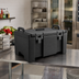 Thumbnail image #3 for Cambro Ultra Pan Carriers® UPC100 Top-Loading Insulated Food Pan Carrier, Black