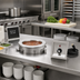 Thumbnail image #2 for Drop-In Thermostatic Wet-Operation Soup Well, 1 x 7-1/4 Qt Inset, 120V