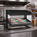 Thumbnail image #2 for Hatco HXMS-42 Slanted Heated Countertop Food Merchandiser, 1 Shelf, Thermostatic Controls, Infrared Heat, LED Lighting