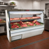 Thumbnail image #2 for Howard-McCray 34N Series 48-Inch Remote Double Duty Red Meat Service Case, Stainless Steel, LED Lighting