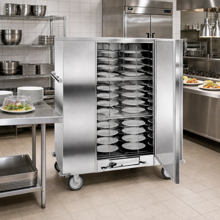 Product image #2 for Economy Carter Mobile Insulated Banquet Holding Cabinet for 120 Covered Plates