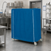 Thumbnail image #2 for Metro Mariner Blue Uncoated Denier Nylon Banquet Cart Cover for 48 x 18 x 62 Inch Carts